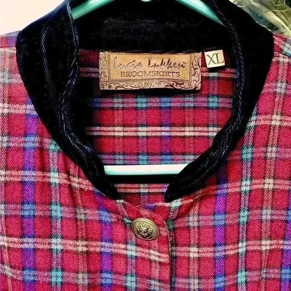 Flannel Fitted Top LUCIA LUKKEN XL - Picture 2 of 5